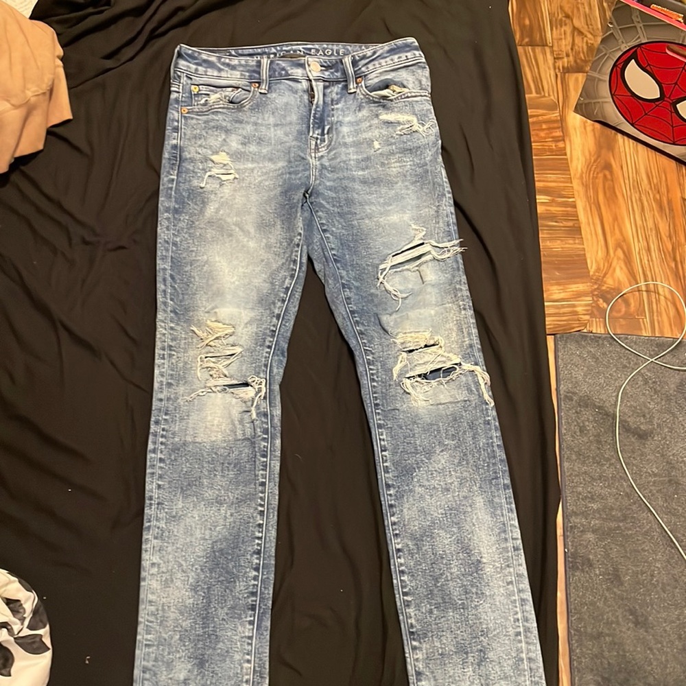 Jeans from American eagles, hollister, Aeropostale, fashion jeans, etc